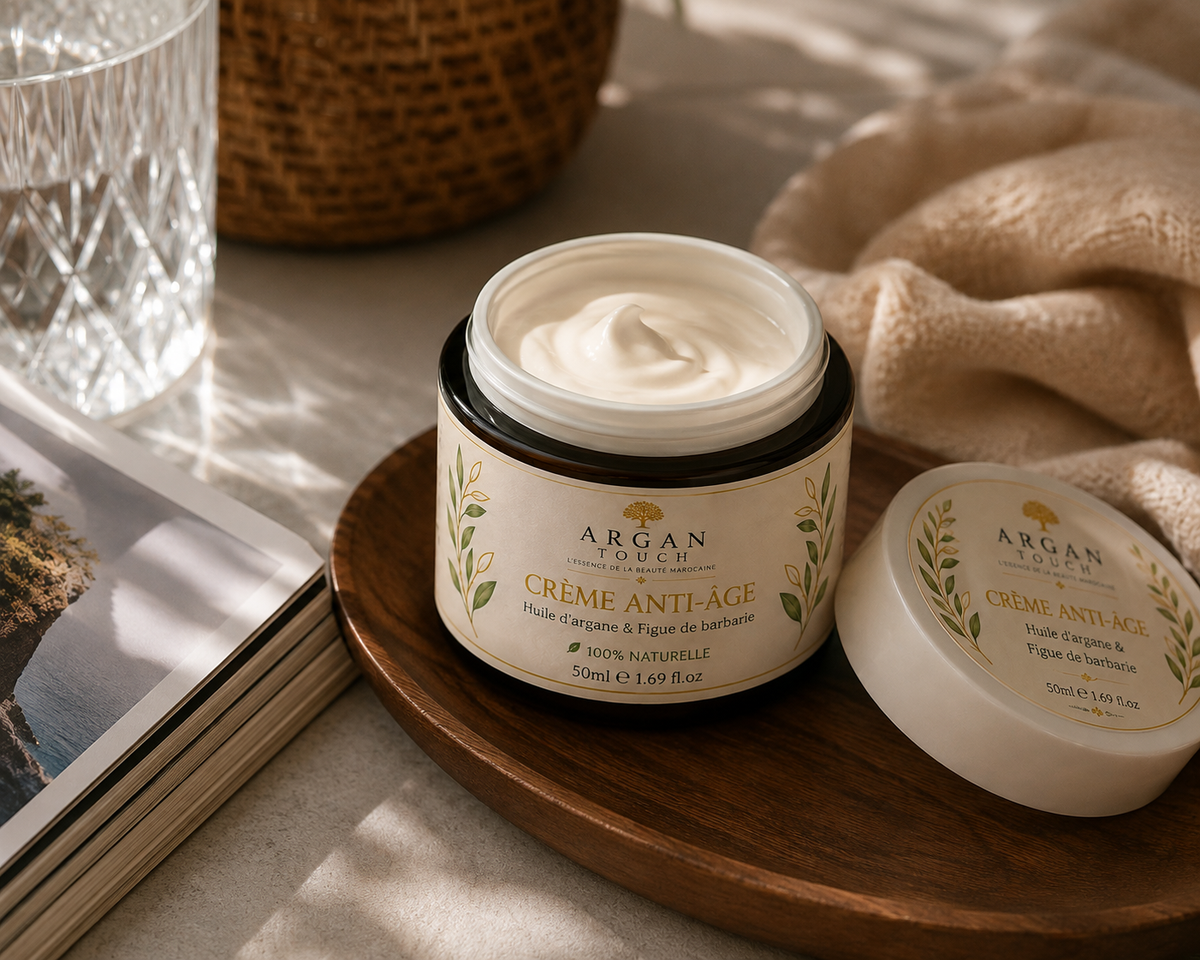 Informations et composition de la crème anti-âge Argan Touch